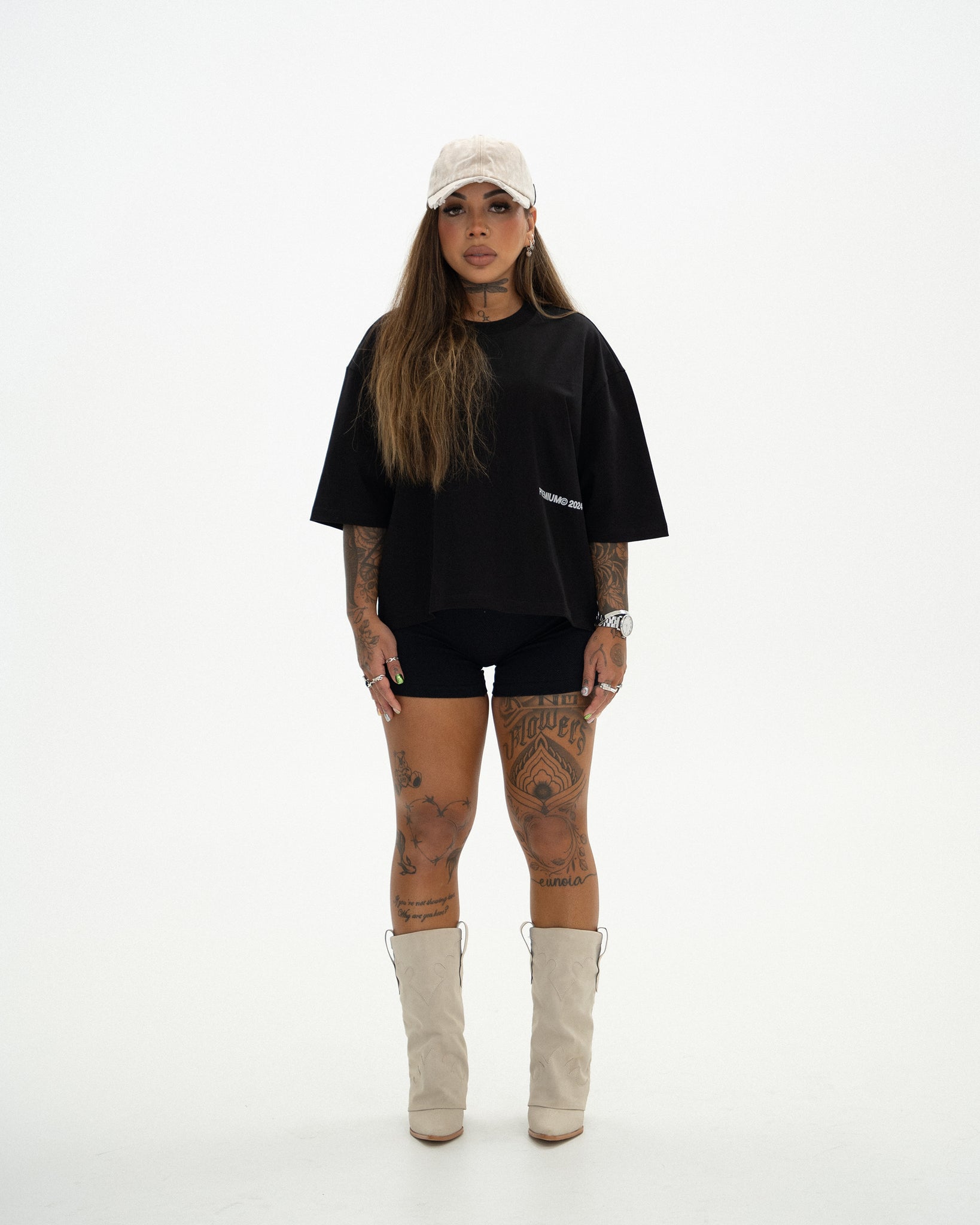 ATHLETICA Oversized Tee (Black)