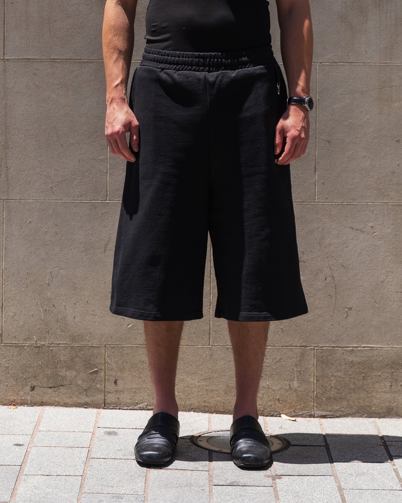 UNIFORM Sweat Short (Black)