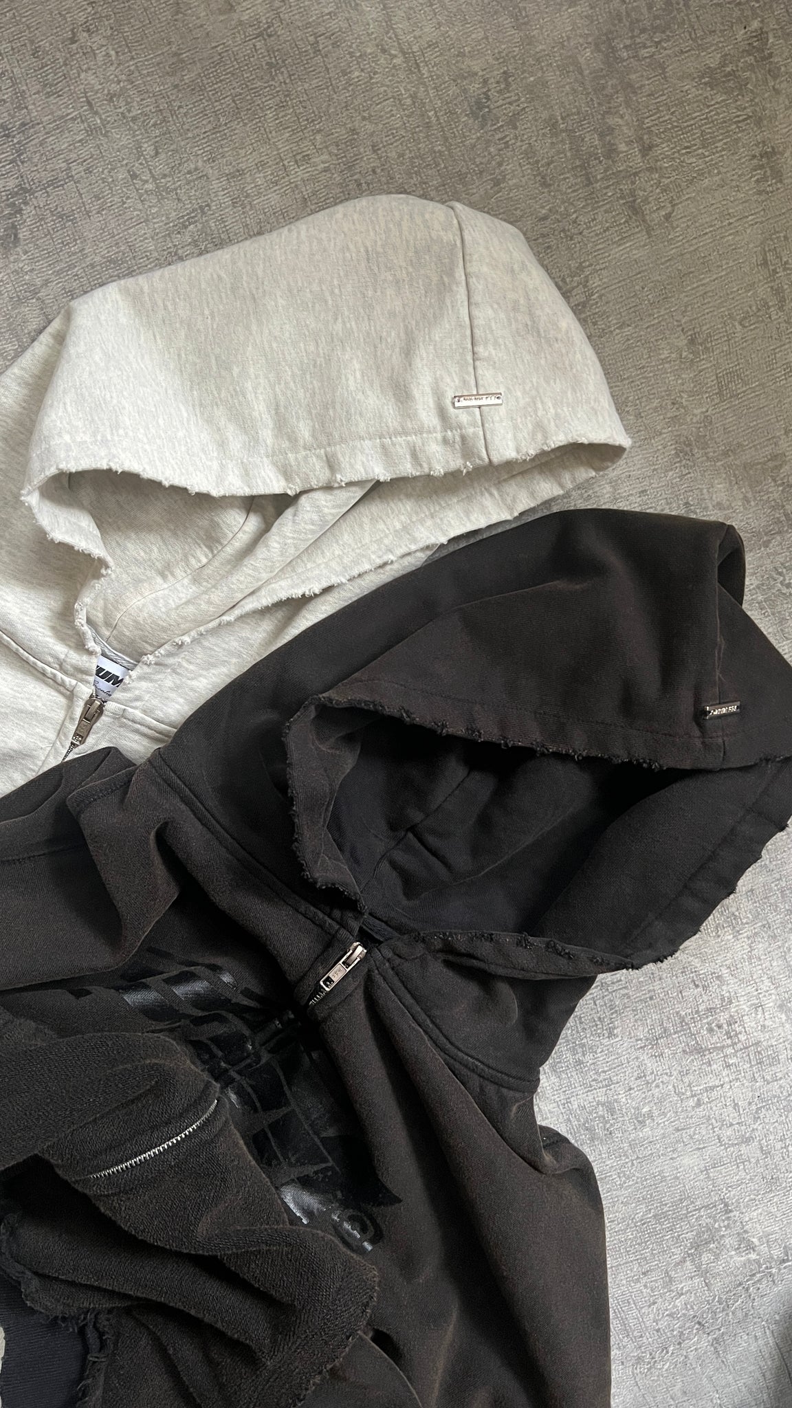 ATHLETICA Dual-Zip Hoodie (Oat)