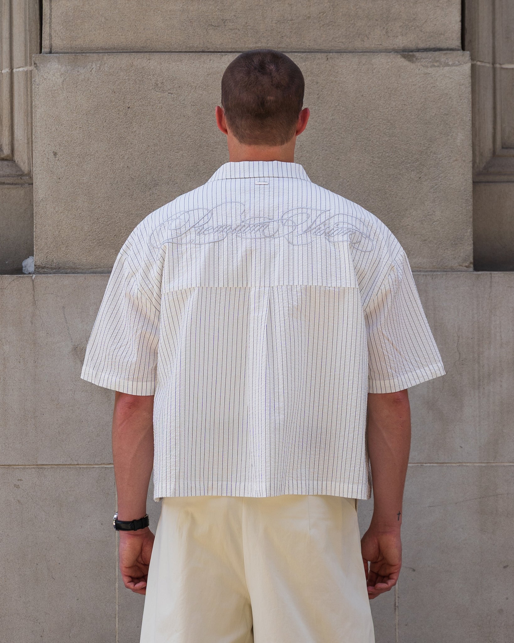 VISION Button-Up Shirt (White)